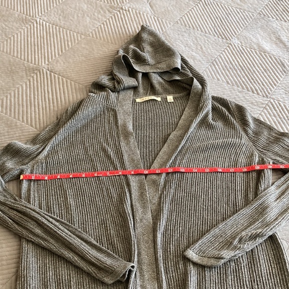 Cyrus Women's Sheer Silver Gray Open Cardigan Size M EUC - Picture 5 of 9